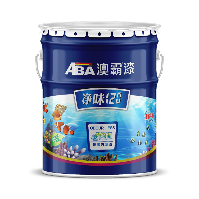 净味120海藻泥低碳内墙漆